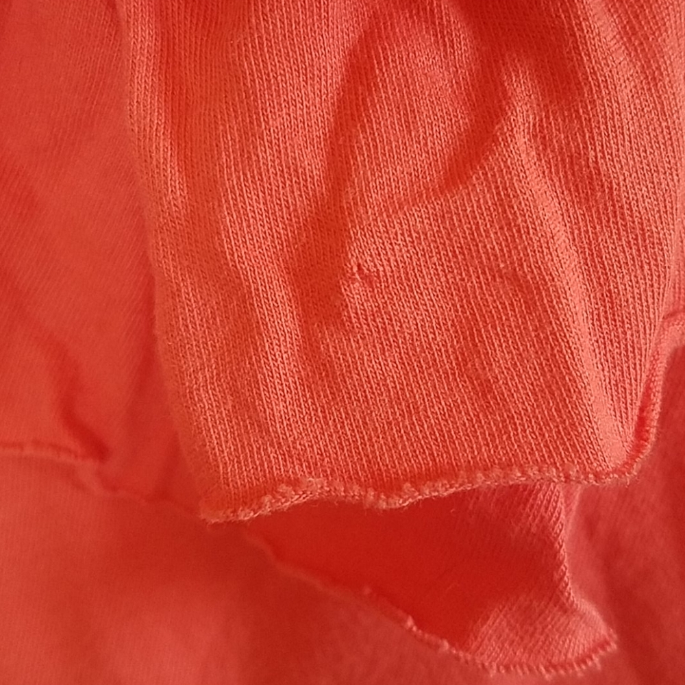 Express Coral Ruffle Tank Size S - Picture 3 of 6